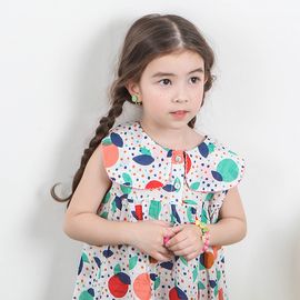 [BABYBLEE] D19245 Lumiere One Piece Dress, Girls' Summer Dress, Girls' Dress, Children's Clothing _ Made in KOREA
